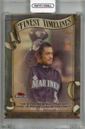 2025 Topps Finest Ichiro Finest Timelines #FT-13 Seattle Mariners