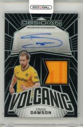 2023-24 PANINI Obsidian Craig Dawson Volcanic Material Signatures #33【022/199】 Wolverhampton Wanderers