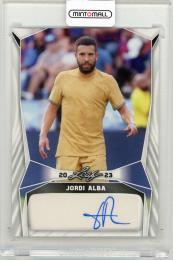 2023 LEAF Soccer Blaster Jordi Alba Autograph