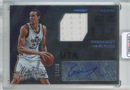 2015-16 Panini Absolute Basketball  Rudy Gobert Frequent Flyer Material Autographs 91/99