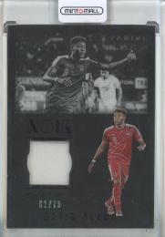 2016-17 Panini Noir David Alaba Acetate Materials #37【01/75】 Austria