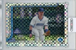 2025 TOPPS Pro Debut Chrome Kevin McGonigle X-Fractors #PDC107 West Michigan Whitecaps