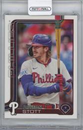 2025 TOPPS Golden Mirror Image Variations #147 / BRYSON STOTT(Philadelphia Phillies)