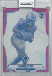 2023 Panini Phoenix  Jahmyr Gibbs Contours Pink #8【015/175】 Detroit Lions