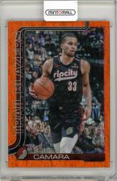 2025 Topps Flagship Basketball Toumani Camara Orange Holo Foil【14/25】 Portland Trailblazers