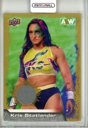 2022 Upper Deck AEW  Kris Statlander Mat Relic