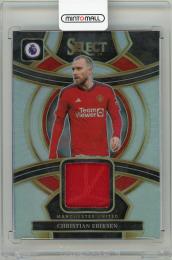 2023-24 Panini Select Premier League Soccer Christian Eriksen Jersey Card Manchester United