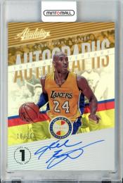 2018-19 Panini Absolute Memorabilia Kobe Bryant #AA-KB 10th Anniversary Autographs Level 1【16/20】 Lakers