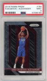 2018 Panini Prizm Shai Gilgeous-Alexander 【PSA9】 Los Angeles Clippers