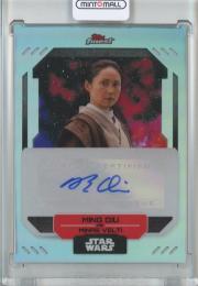 2023 Topps Finest Star Wars  Ming Qiu as Minas Velti Finest Autographs