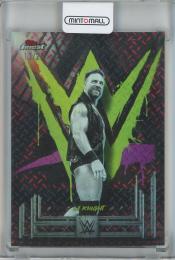 2025 Finest WWE LA Knight Red and Black Vapor Refractors #98 【13/25】