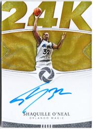 2018-19 PANINI Opulence Shaquille O'neal 24K Autograph 79枚限定 /18