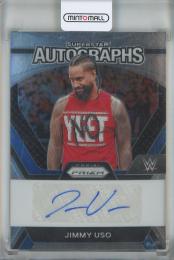 2023 Panini Prizm WWE Jimmy Uso Superstar Autographs #SAJMU