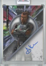 2022 Topps Star Wars Masterwork  Andrew Kishino as Saw Gerrera Autographs