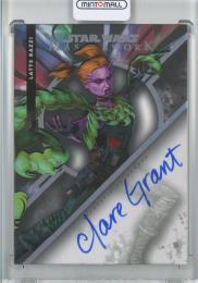 2022 Topps Star Wars Masterwork  Clare Grant as Latts Razzi Autographs
