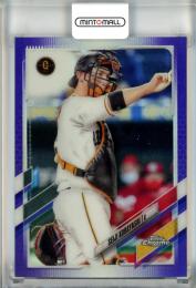 2021 Topps Chrome NPB 巨人 小林誠司 Base, Purple Parallel 140/299