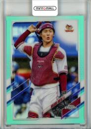 2021 Topps Chrome NPB 東北楽天 太田光 Base, Aqua Parallel 137/199
