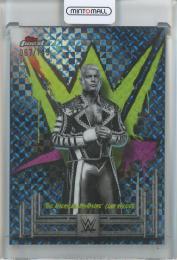 2025 Finest WWE "The American Nightmare" Cody Rhodes Checkerboard Blue Refractors #10【067/149】