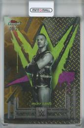 2025 Finest WWE Ricky Saints Gold Refractor #157【09/25】