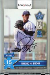 2013 横浜DeNAベイスターズ ROOKIES&YOUNG STARS  井納翔一 ルーキー 直筆サインカード 60/75