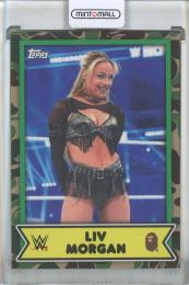 2025 Topps WWE x Bape Liv morgan #28