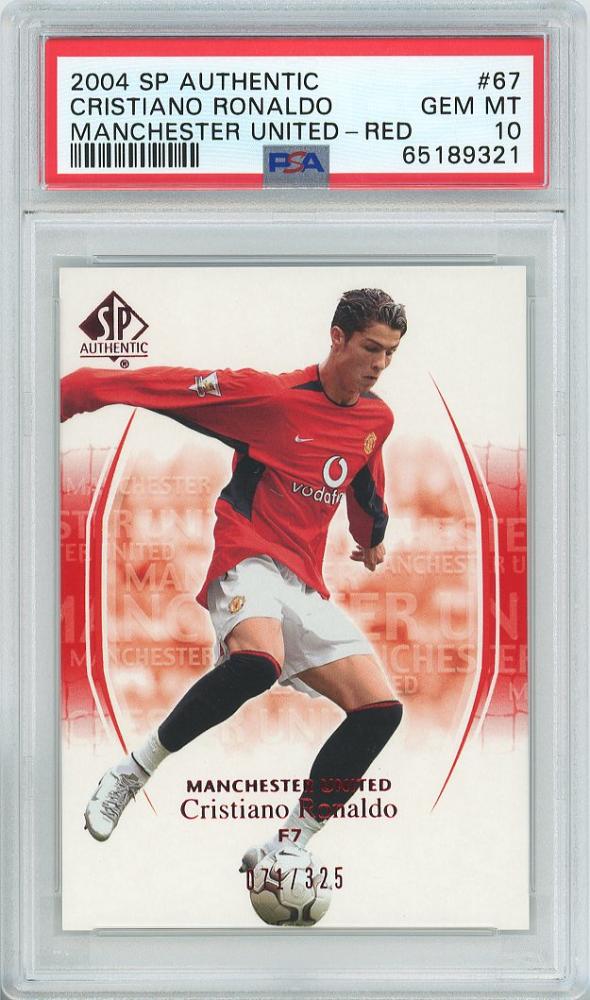 ミントモール / MINT 梅田店 / 2004 UPPER DECK SP Authentic Manchester United Cristiano  Ronaldo #67 Red (PSA10 GEM-MT) 071/325