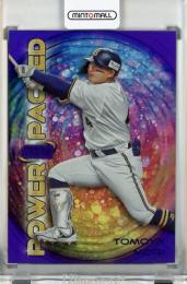 2024 Topps NPB Stadium Club 森友哉 Power Packed Purple Foil【06/10】 埼玉西武ライオンズ