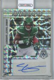 2022 Panini Mosaic Ahmad Gardner Rookie Autographs Mosaic #35 New York Jets