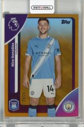 2025-26 Topps English Premier League Nico Gonzalez Orange #187【25/25】