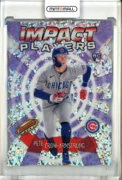 2024 Bowman's Best Pete Crow-Armstrong Impact Players Mini-Diamond Refractors Chicago Cubs