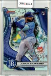 2024 Bowman's Best Junior Caminero Refractors Tampa Bay Rays