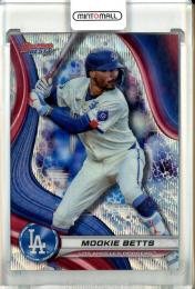 2024 Bowman's Best Mookie Betts Wave Refractors Los Angeles Dodgers