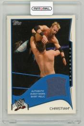 2014 TOPPS WWE Relic Swatch Christian