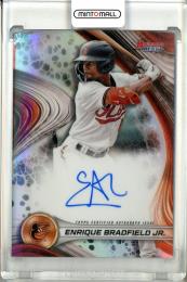 2024 Bowman's Best Enrique Bradfield Jr. Best of 2024 Autographs Refractor Baltimore Orioles