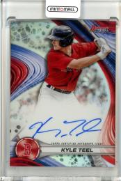 2024 Bowman's Best Kyle Teel Best of 2024 Autographs Refractor Boston Red Sox