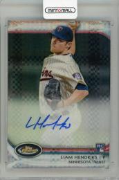 2012 Topps Finest Liam Hendriks Rookie Autographs X-Fractors【059/299】 Minnesota Twins