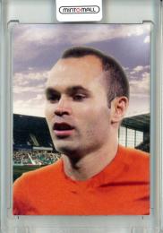 2012 Futera World Football Unique Andres Iniesta #P081 Ruby【/295】《状態要確認》 Spain