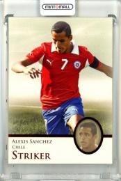 2013 Futera World Football Unique Alexis Sanchez #P088 Ruby【/240】《角部分ダメージ有り》 Chile