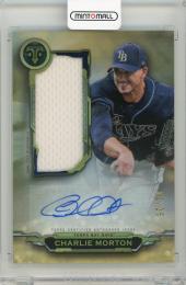 2019 Topps Triple Threads Charlie Morton Autograph Jumbo Relics Gold【02/25】 Tampa Bay Rays