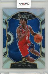 2020-21 PANINI Select Prizms Silver #81 Concourse  Tyrese Maxey Philadelphia 76ers
