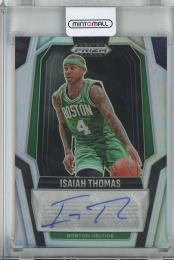 2024-25 Panini Prizm Black Isaiah Thomas Signatures Silver #29  Boston Celtics