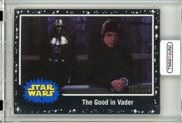 2019 Topps Star Wars Jouney To Rise Of Skywalker  The Good in Vader #31 Black Parallel 052/199