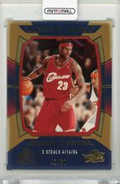 2004-05 UPPER DECK SP Game Used LeBron James Season In Review Parallel #136【42/50】 Cleveland Cavaliers