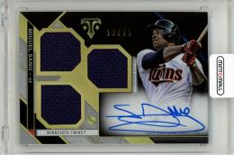 2016 Topps Triple Threads Miguel Sano Jersey Autographs Silver【13/75】 Minnesota Twins