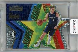 2020-21 Panini Contenders Luka Doncic  Superstar Die-Cuts #1 Dallas Mavericks