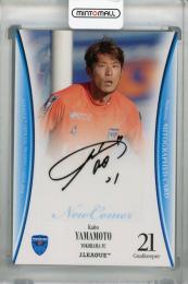 2018 J.League Official Trading Cards 横浜FC 山本海人 直筆サインカード 34/50