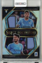 2022-23 Panini Select Serie A Luis Alberto / Alessio Romagnoli Dual Swatches #10