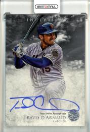 2013 Bowman Inception Travis d'Arnaud Prospect Autographs New York Mets