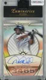 2024 Topps Luminaries Baseball Derek Jeter Hit Kings Autographs【11/15】 New York Yankees