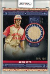 2024 Topps Update Juan Soto All-Star Stitches Relics Black【187/199】 New York Yankees